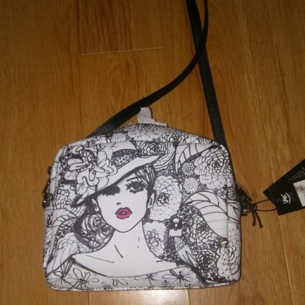 Black & White NWT Small Crossbody Bag